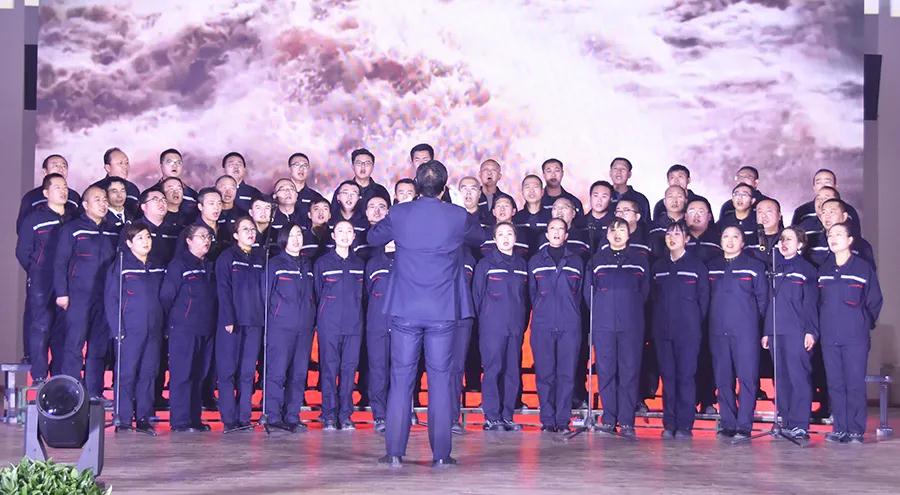 甘肃农垦药物碱厂举办“喜迎元旦聚合力，创新奋进开新局”文艺晚会